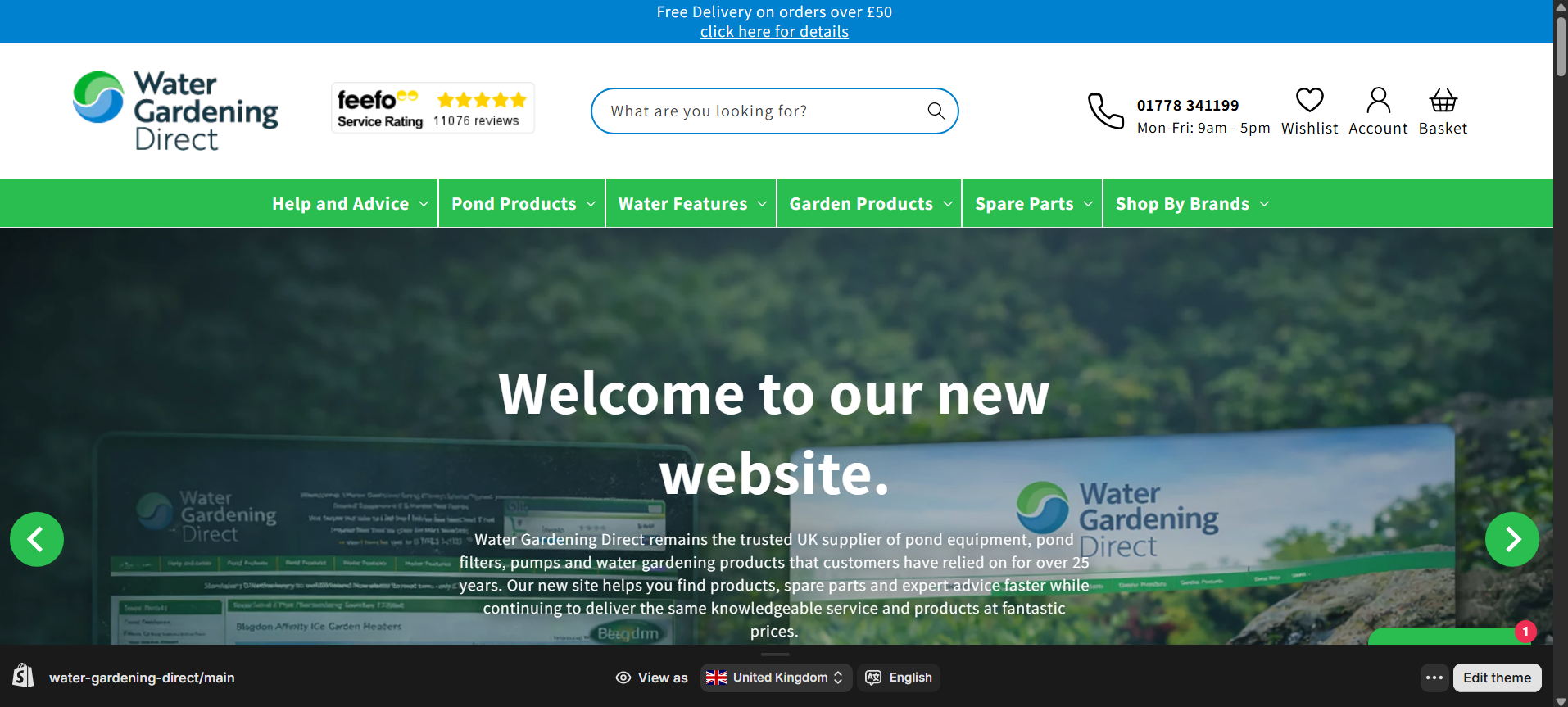 Water Gardening Direct