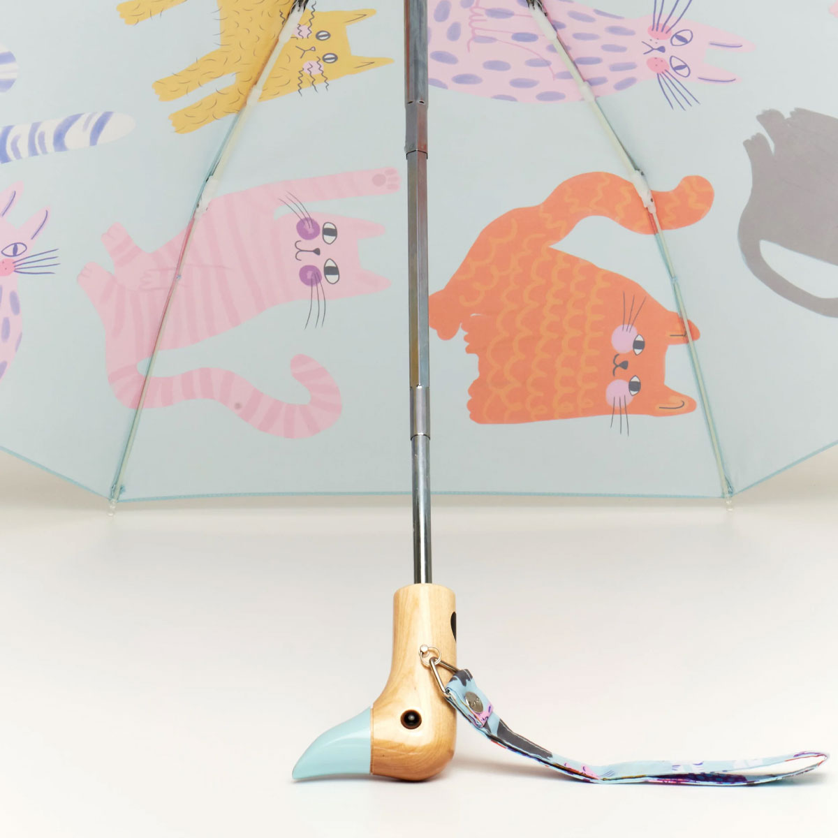 Ice Arty Cats Compact Duck Umbrella - Original Duckhead