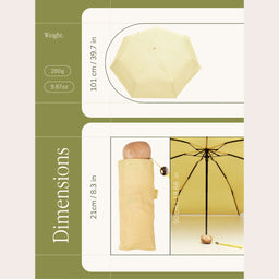 Citron Ultra Compact Mini Umbrella - Original Duckhead