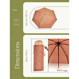 Mocha Mousse Mini Umbrella - Original Duckhead