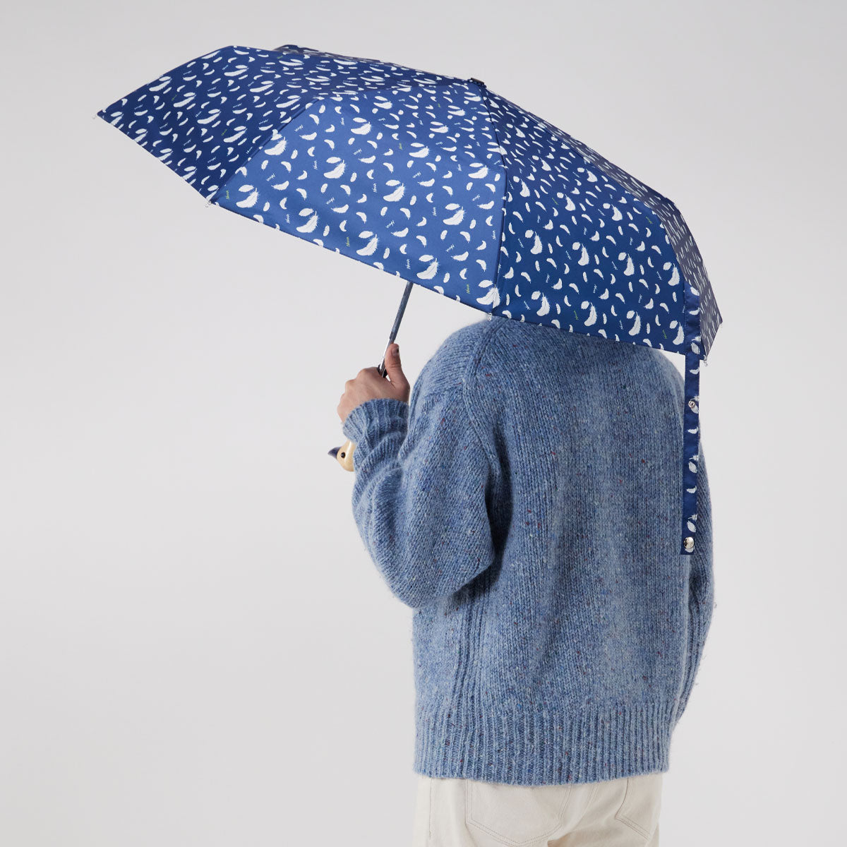 Sleep-Friendly Navy Nanga Compact Duck Umbrella - Original Duckhead