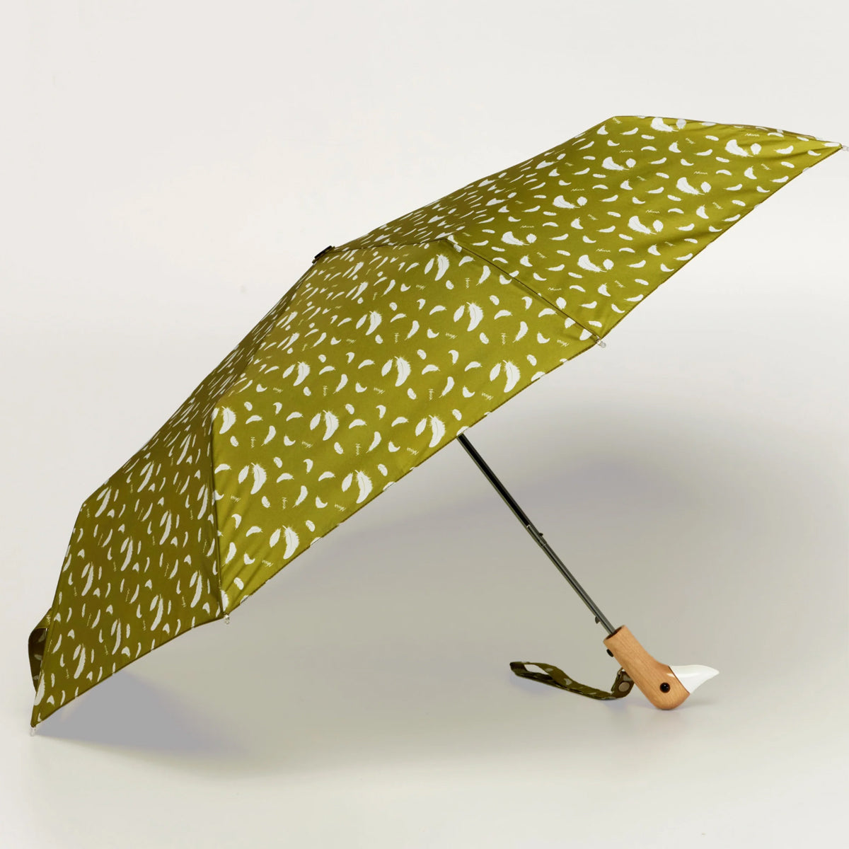 Sleep-Friendly Khaki Nanga Compact Duck Umbrella - Original Duckhead