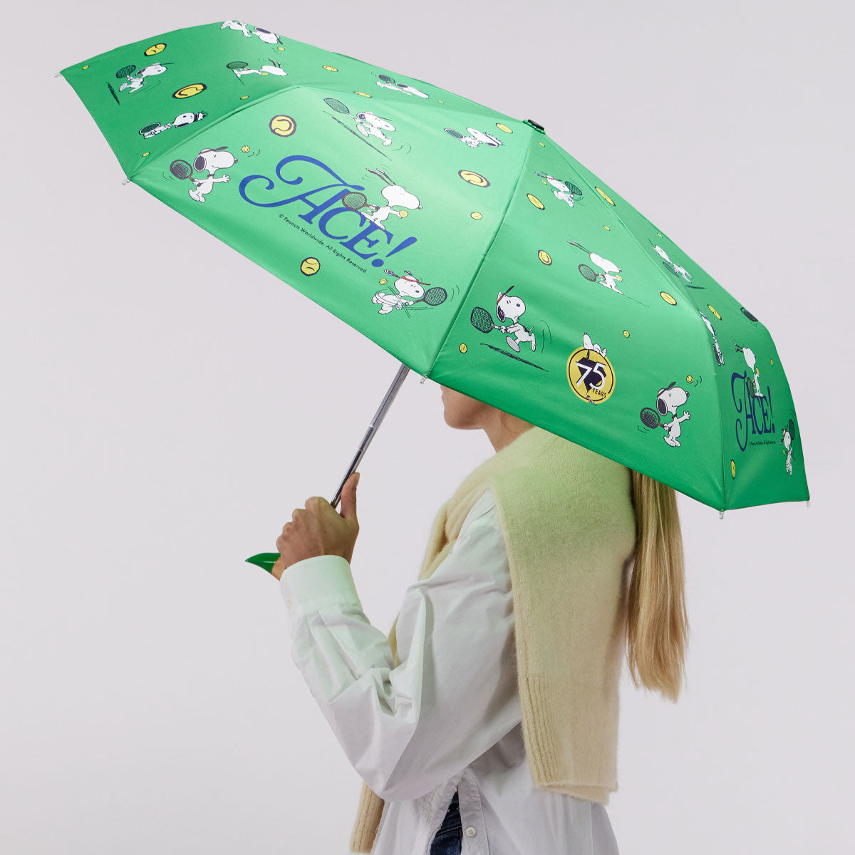 Peanuts Umbrella Bundle - Original Duckhead - Dog- Green-Tennis