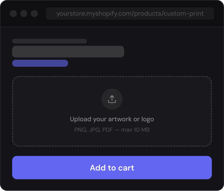 Product Upload Field