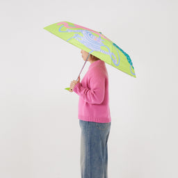 Lime Arty Cats Duck Umbrella - Original Duckhead