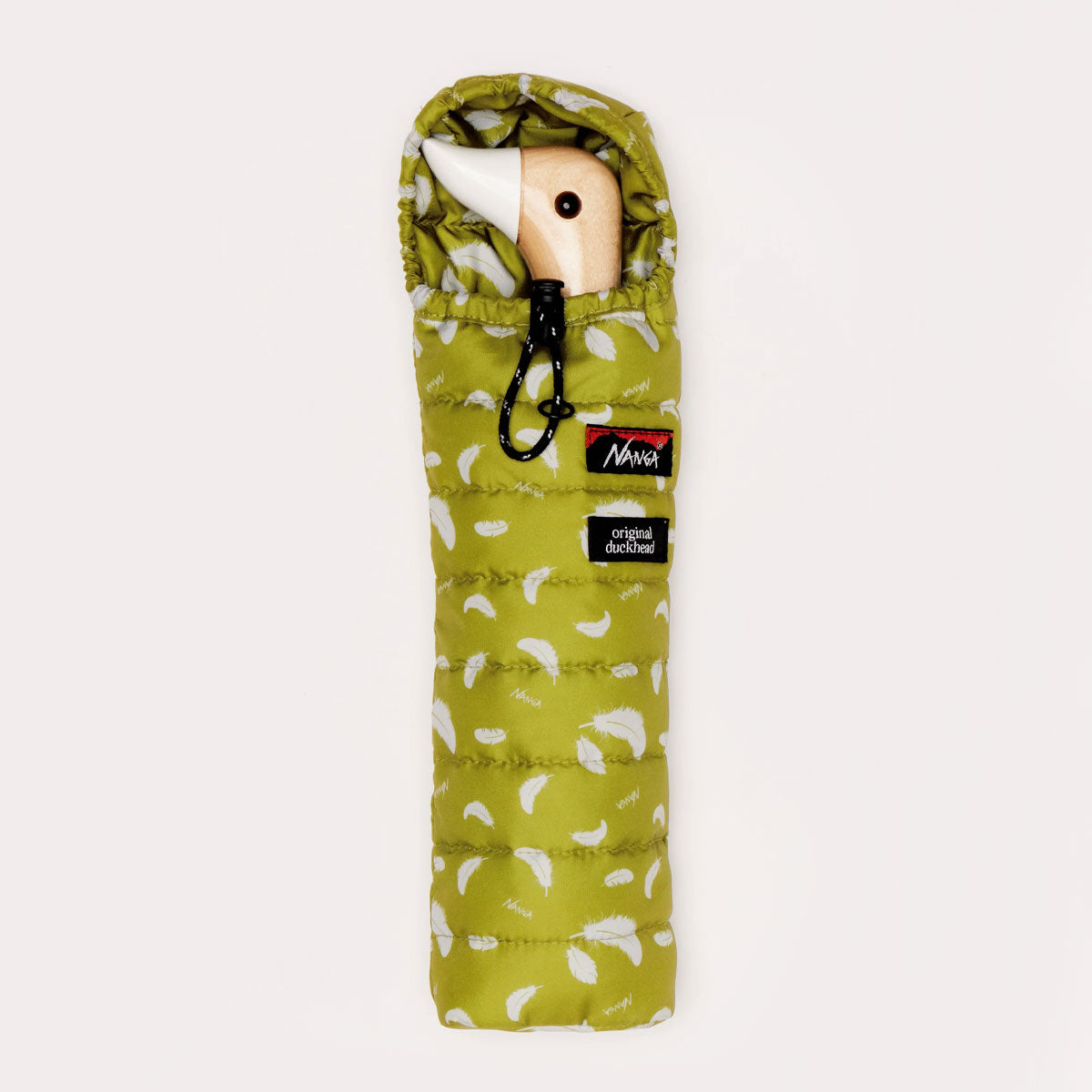 Sleep-Friendly Khaki Nanga Compact Duck Umbrella - Original Duckhead
