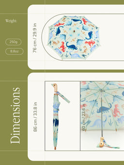 Dinosaur Kingdom Duckling Umbrella - Meri Meri - Original Duckhead