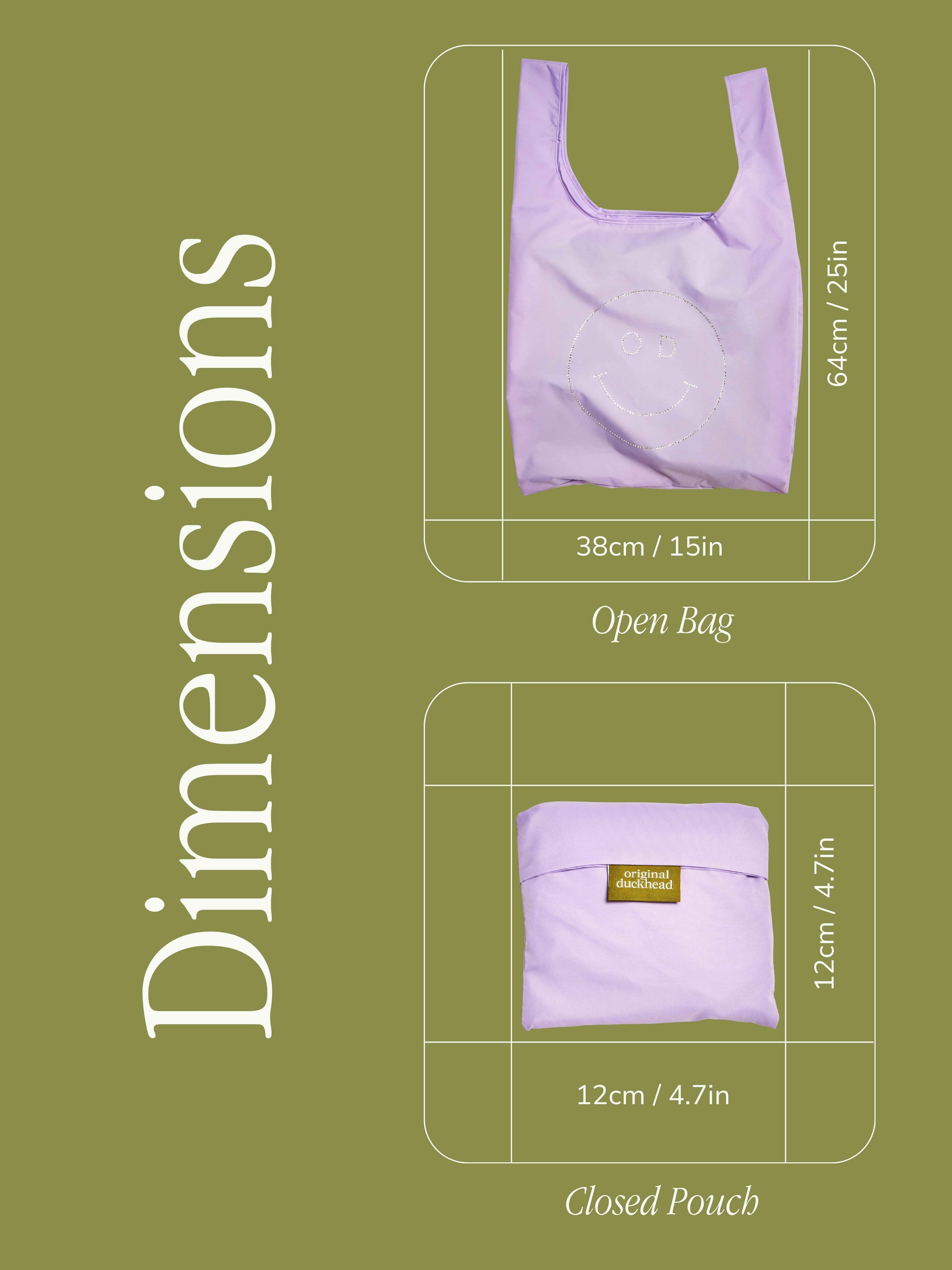 Limited Edition Lilac Crystal Reusable Bag Original Duckhead